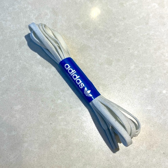 New ADIDAS GAZELLE LACES replacementn white ⭐️⭐️⭐️⭐️ - Picture 3 of 15